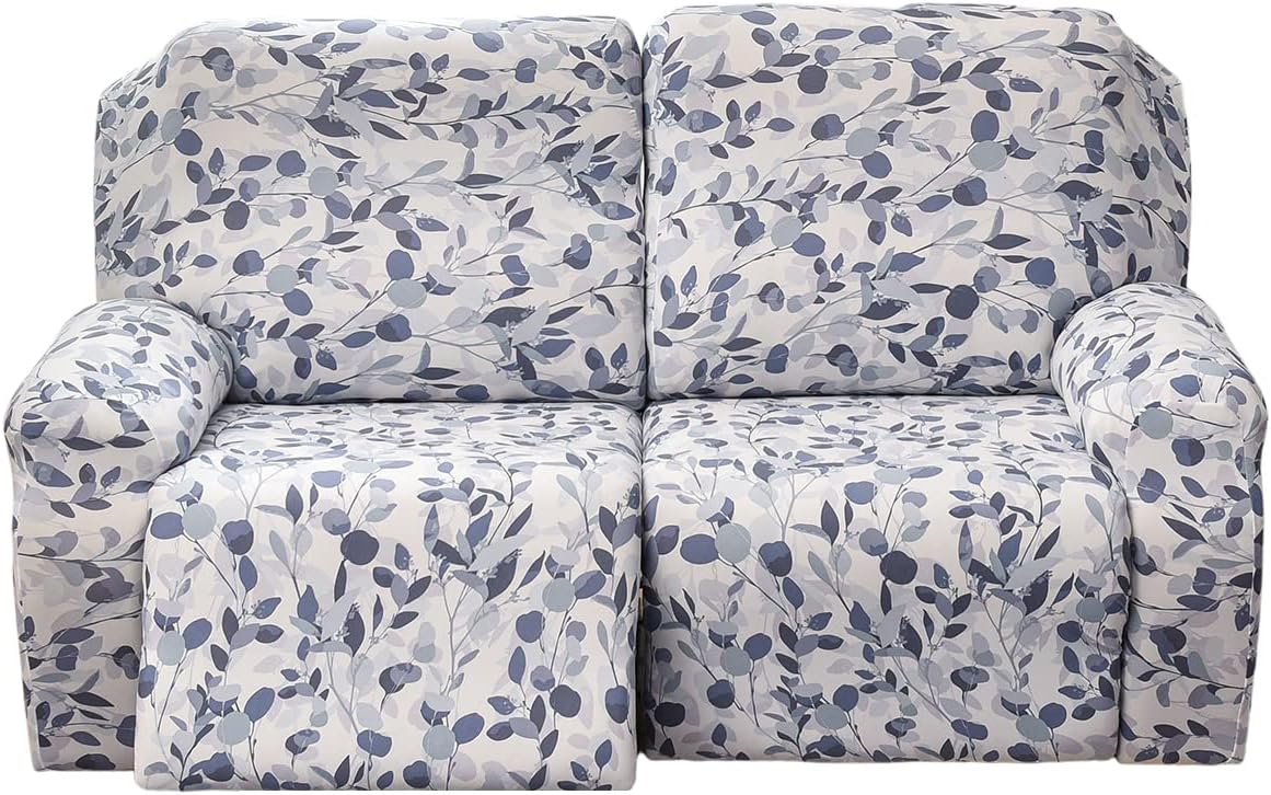 CRFATOP Stretch Recliner Loveseat Slipcover with Pockets 6