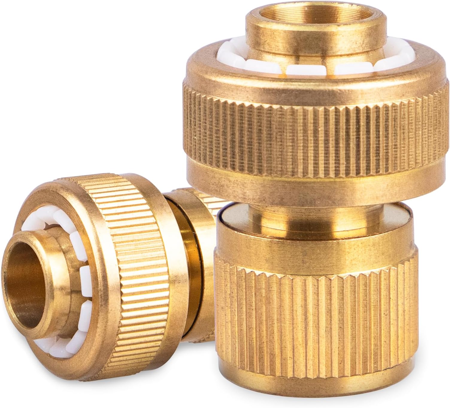 2 Raccords Laiton 1/2" PEX Vers 3/4" GHT – Pour Connexion Tuyau D'arrosage, En Laiton Massif, Très Solides.