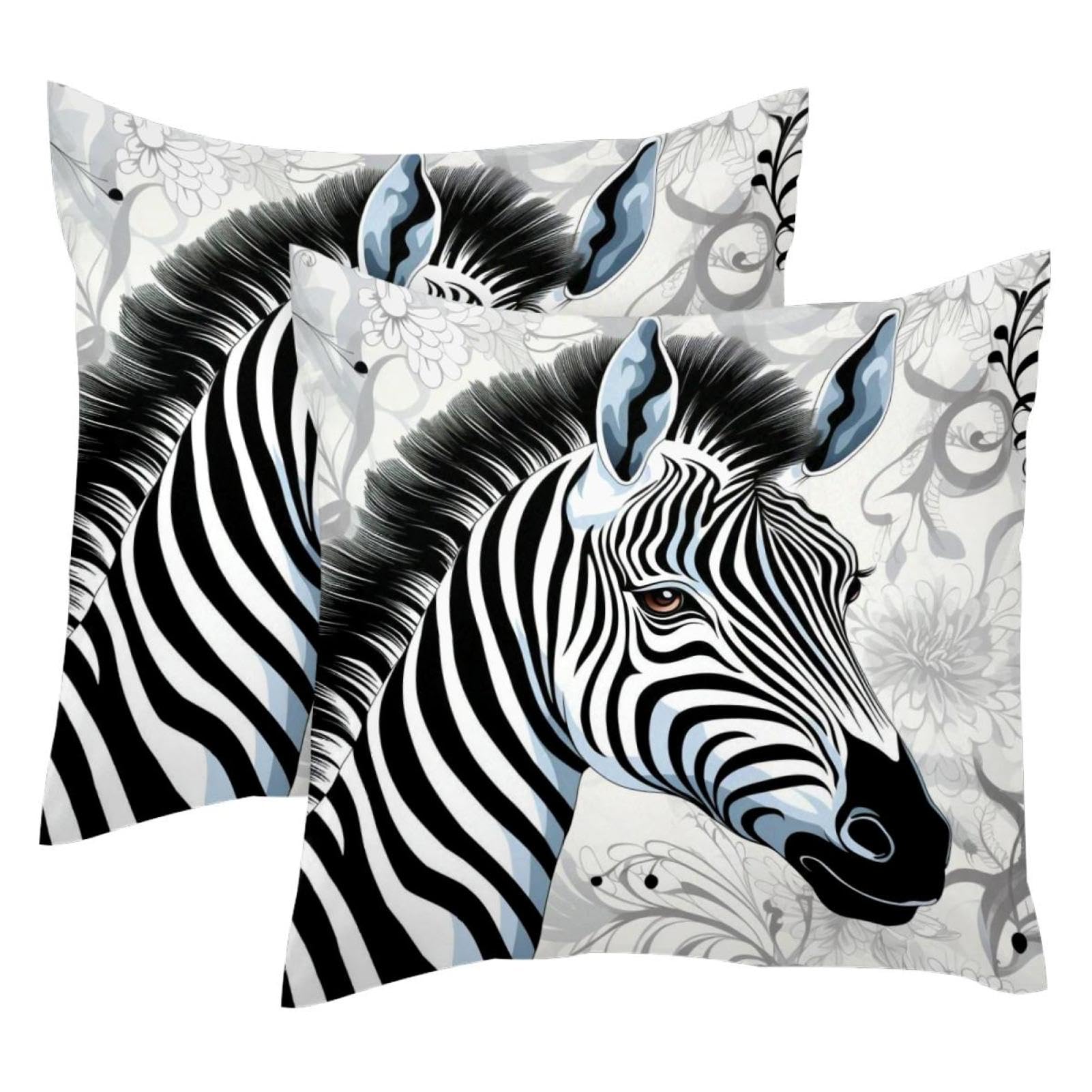 Housse de coussin en velours doux 50x50 pour salon cocooning chic