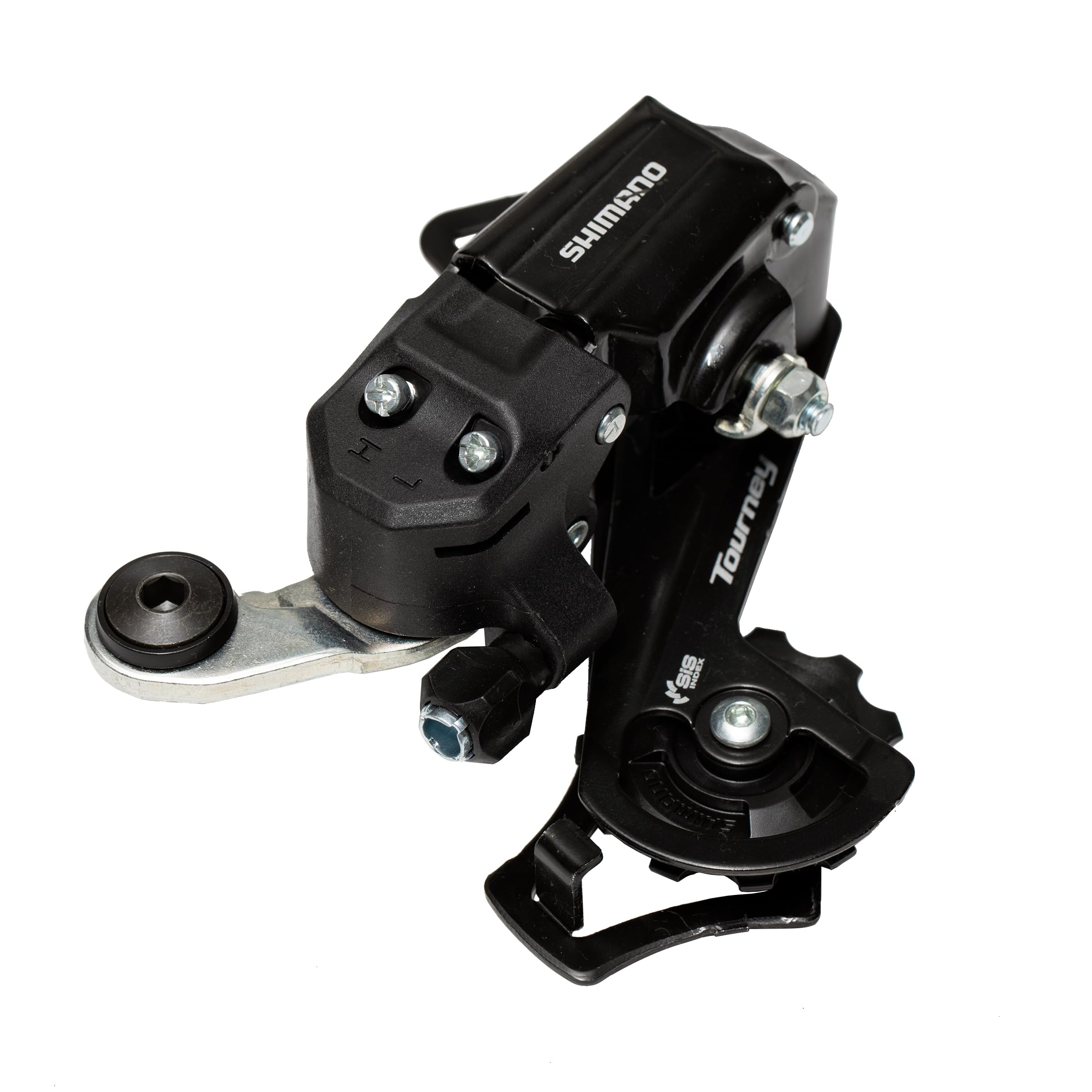 DR.BIKE Deragliatore a 7 marce, montaggio diretto, puleggia nera, gambe lunghe
