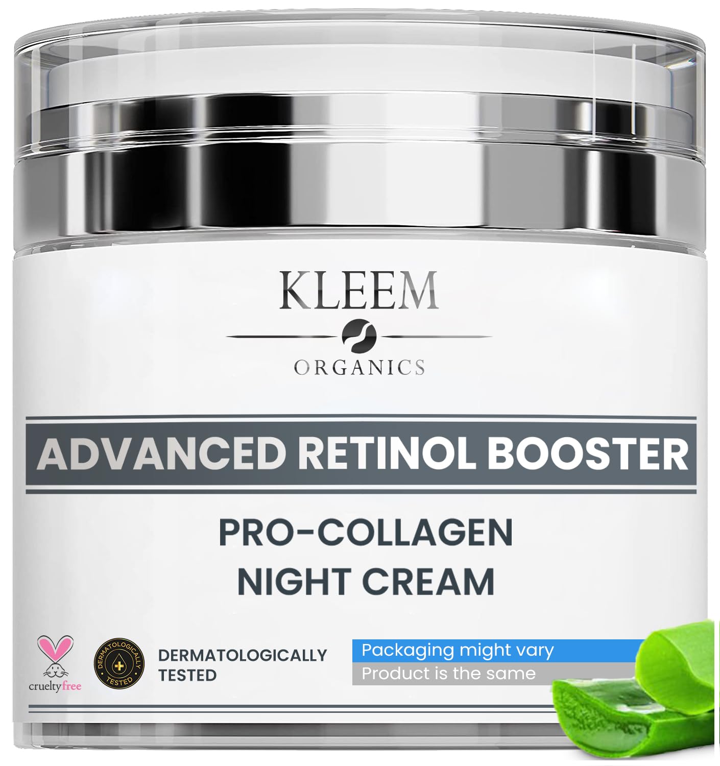 Retinol Face Cream with Hyaluronic Acid & Vitamin E – Anti-Wrinkle Firming Night Cream - Hydrating Night Moisturiser to Reduce Lines and Wrinkles. For Sensitive Skin, 50ml