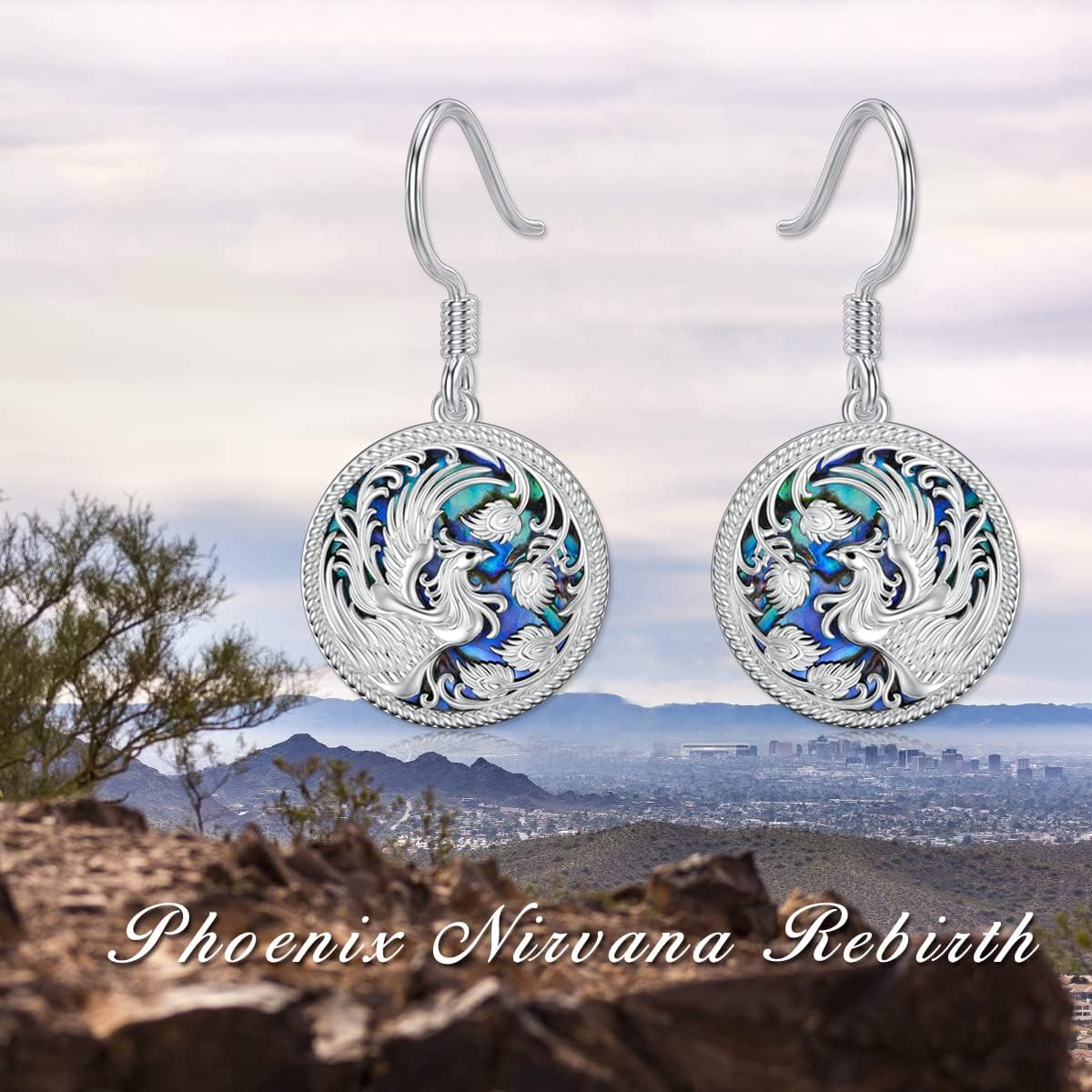 PELOVNY Christmas Gifts for Mom from Daughter Rabbit/Cat/Penguin/Mouse/Phoenix/Fox Earrings S925 Sterling Silver Hypoallergenic Birthday Christmas Animal Jewelry for Women Animal Lovers