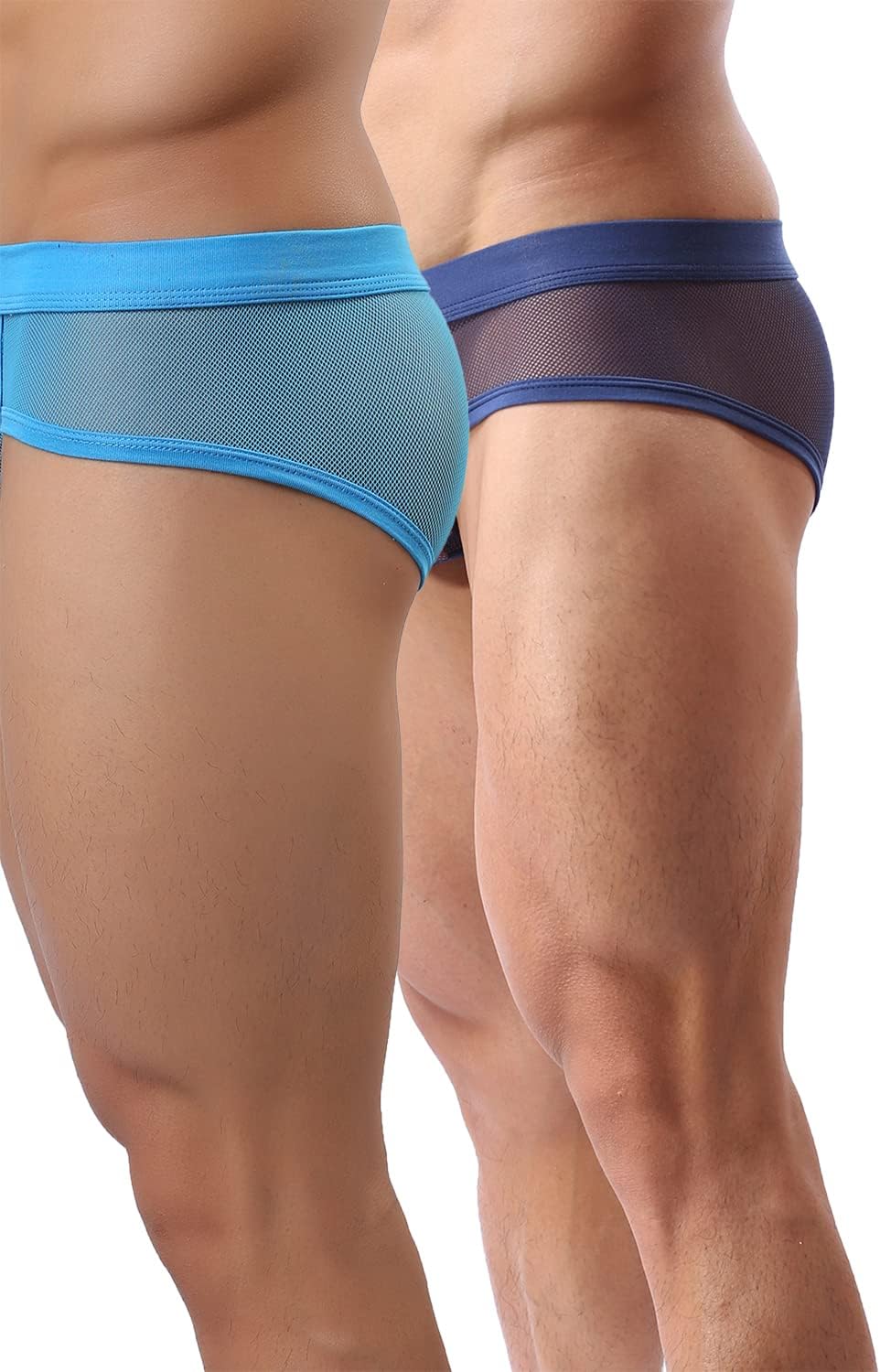 Mens Sexy Micro Mesh Briefs Soft Breathable Underwear Cool Men's Briefs Pack - Image 2