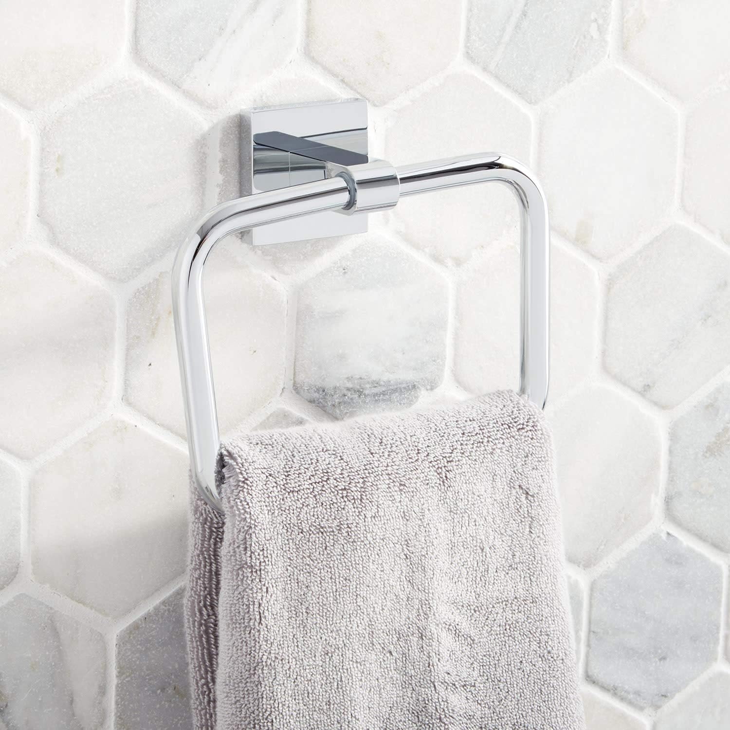Signature Hardware 448343 Hibiscus Towel Ring