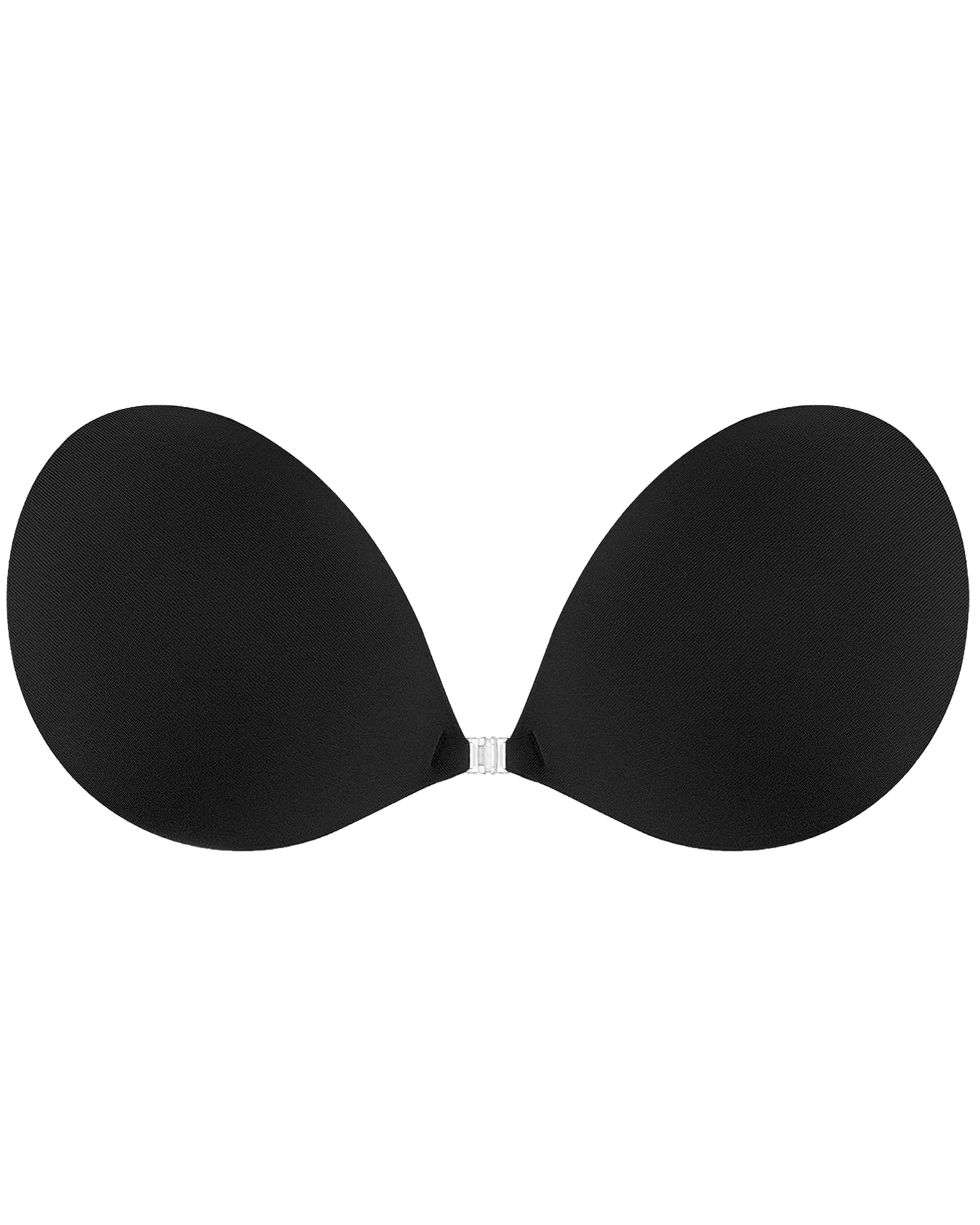 Niidor Adhesive Bra Strapless Sticky Invisible Push up Silicone Bra for Backless Dress with Nipple Covers