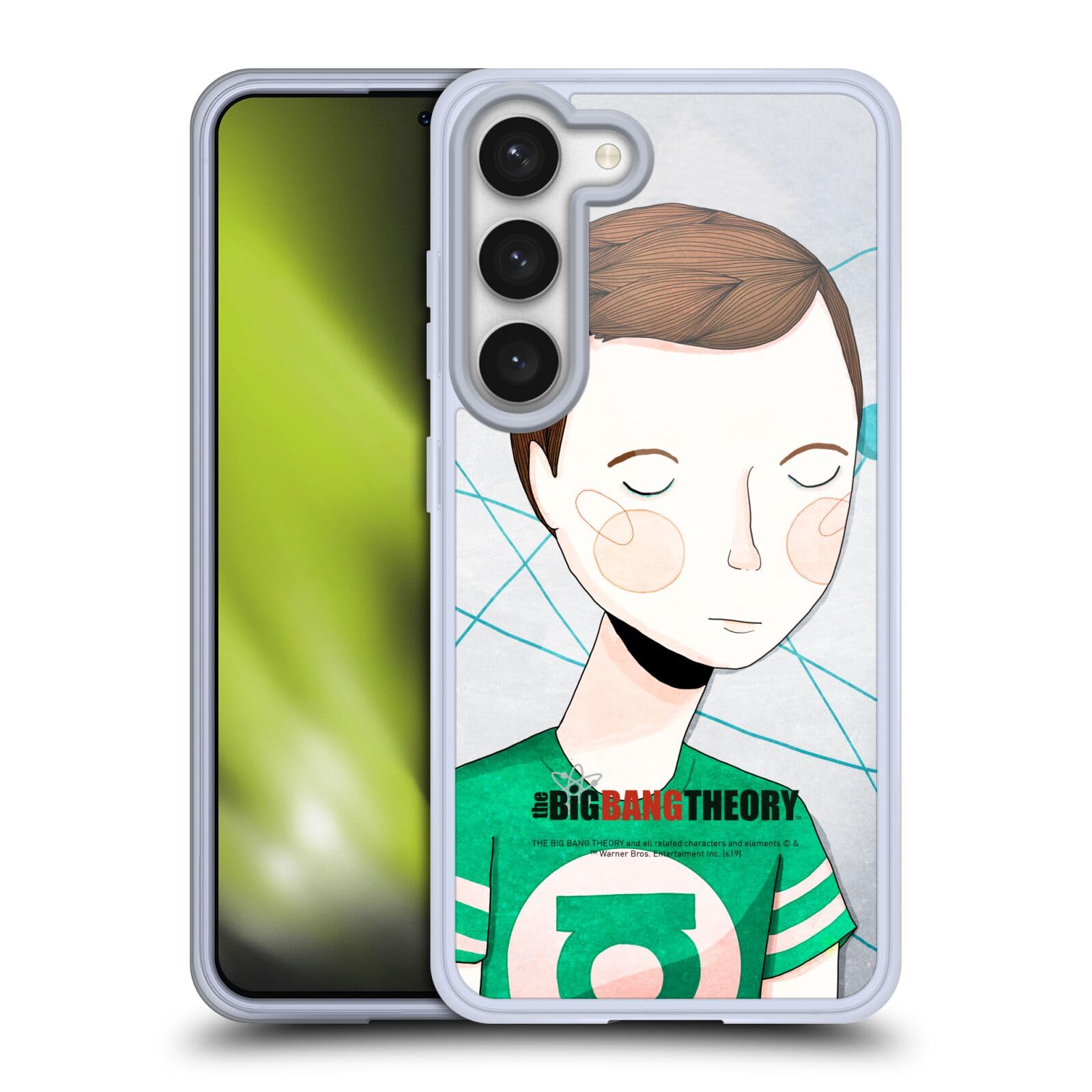 Funda Samsung S23 gel suave de The Big Bang Theory Sheldon Doodle 7