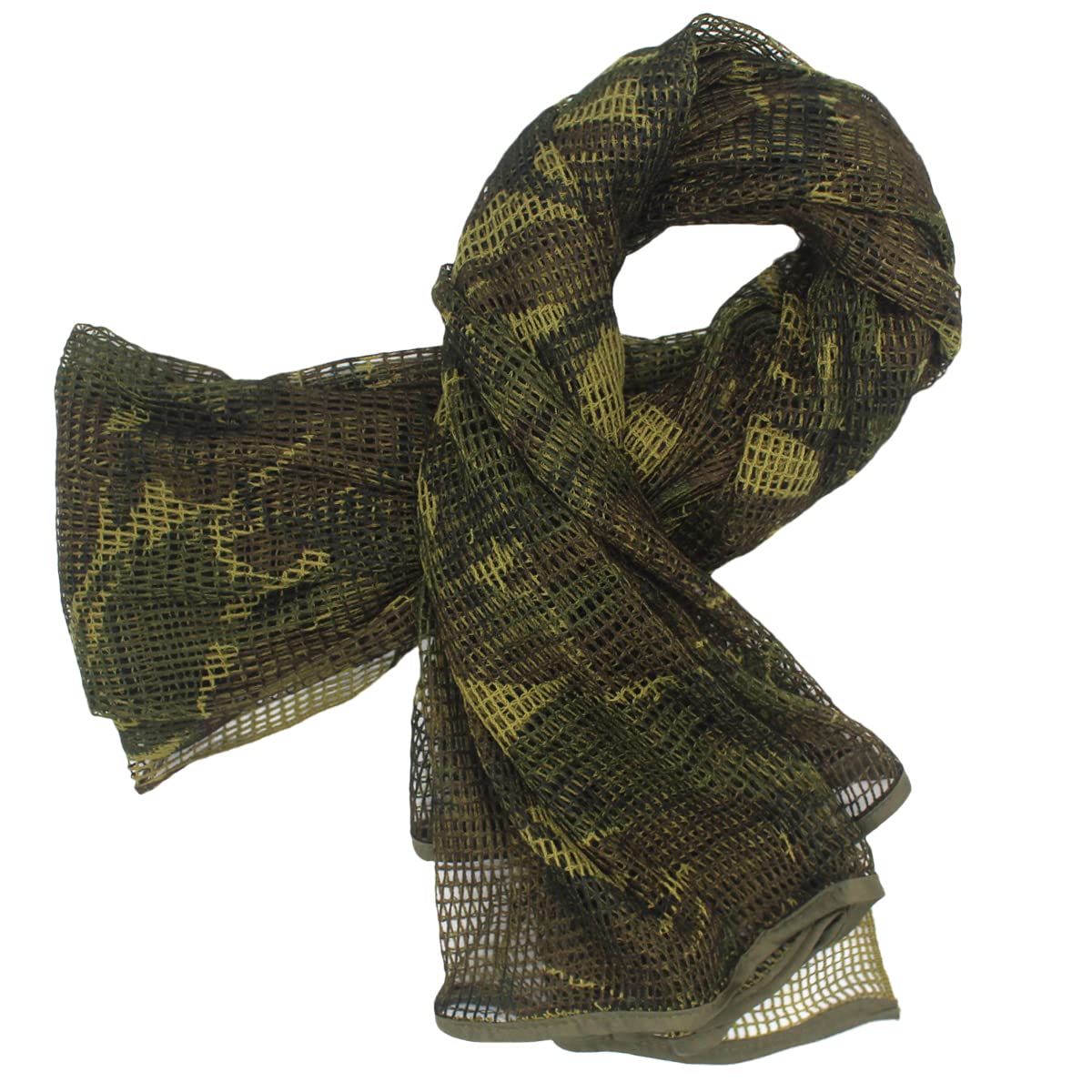 KINGREE Sniper Veil, Scrim Net Scarf, Tactical Sniper Face Veil, Cheche Foulard Filet Scarf