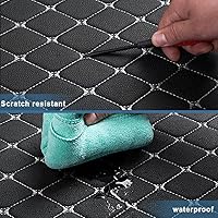 Vista 3 de MELKEN Alfombrillas de automóvil aptas para estilo personalizado dedicado, de lujo, protección para todo tipo de clima, forros para todo el Negro