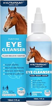 Eye Cleanser 150ml/5 fl.oz for Horses and Ponies Deep Clean and Relieve Itch