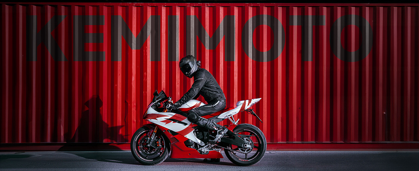 Amazon.com: KEMIMOTO Motorcycle Jacket Men with CE Armor ESA
