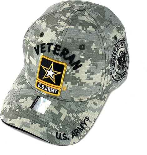 Miniatura 6 de Gorra de béisbol ajustable con licencia oficial del ejército de EE. UU