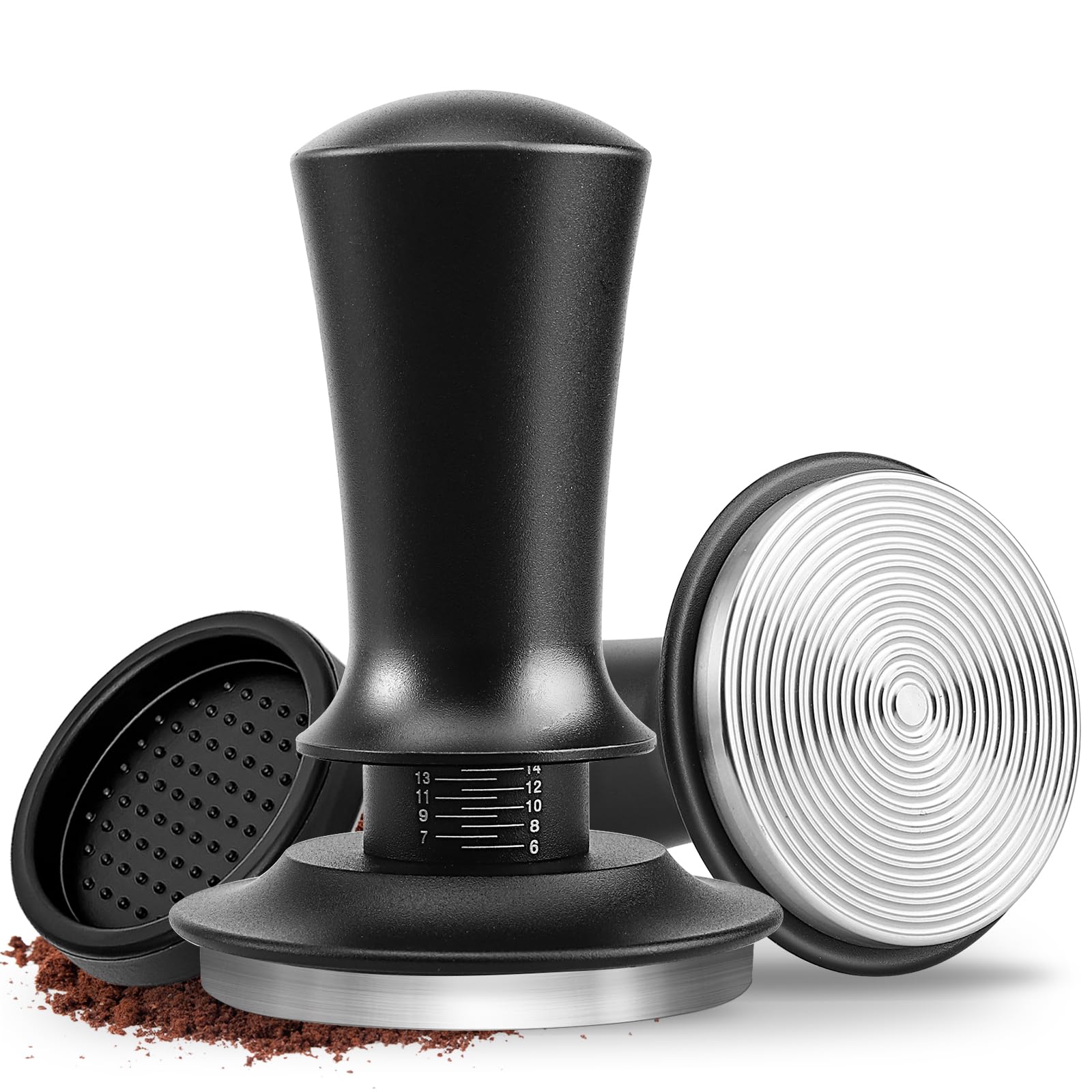 Vicloon caffè Tamper, Pressino per caffè 51mm Tamper Caffe con Base in