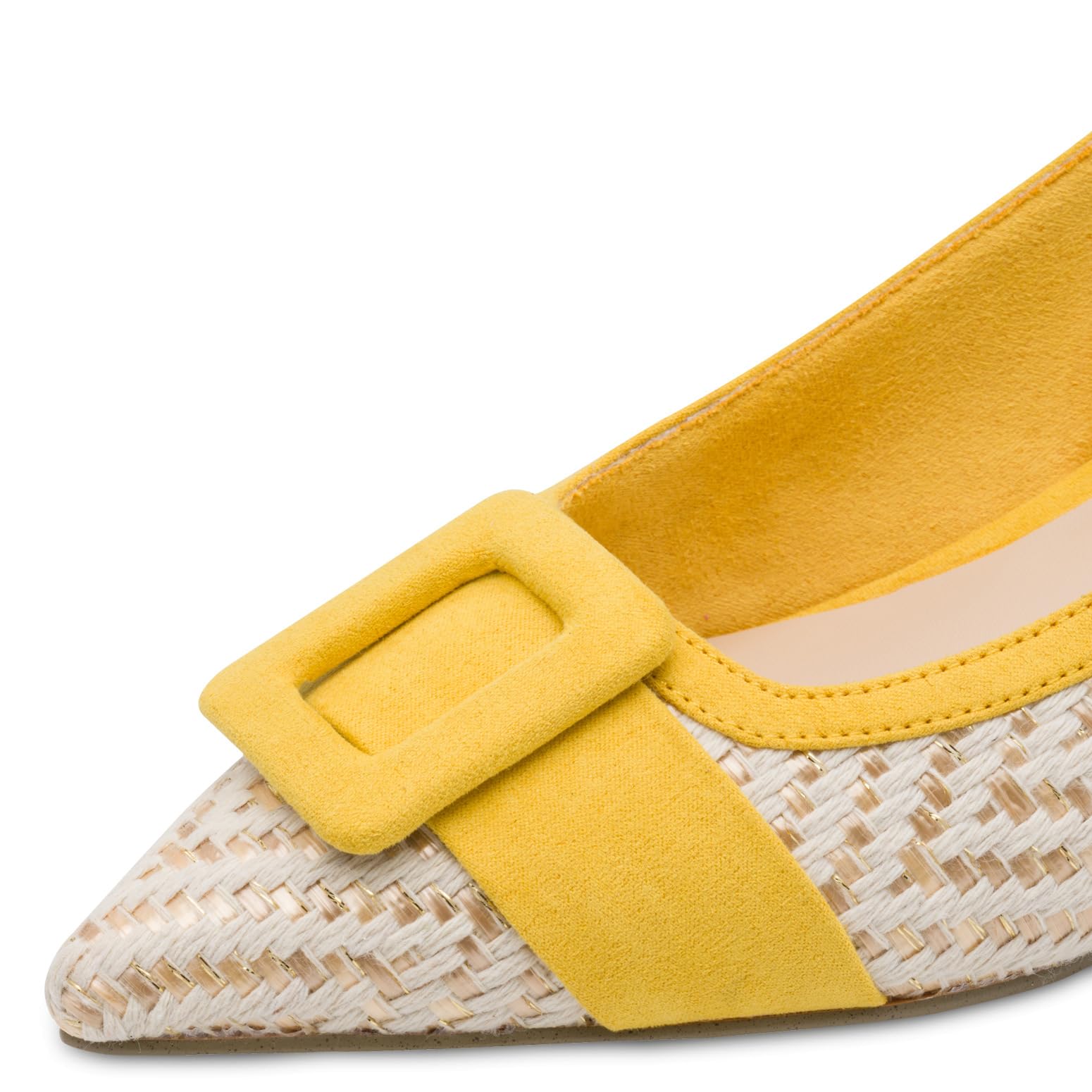 Marco Tozzi by Guido Maria Kretschmer Damen Pumps weiches Feel Me Fußbett weiches Innenfutter Spitz