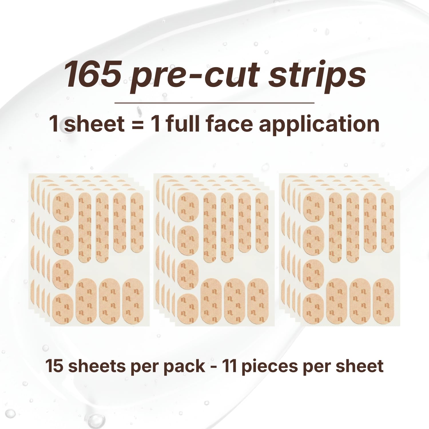 Anti-Wrinkle Face Tape with Hyaluronic Acid & Centella Asiatica