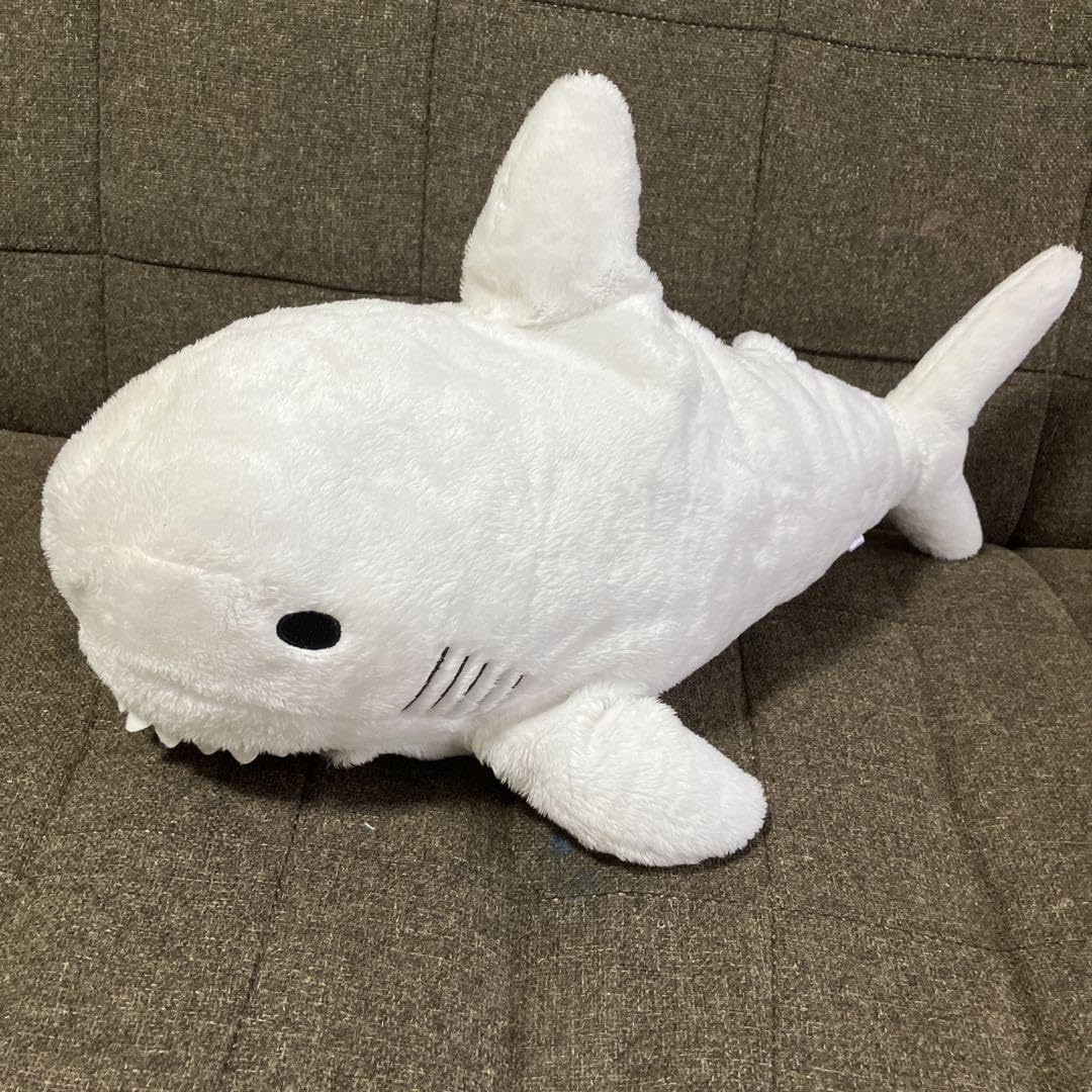 Amazon.co.jp: ☆サメぬいぐるみ 白サメ ☆CUTEサメ BIGシャーク