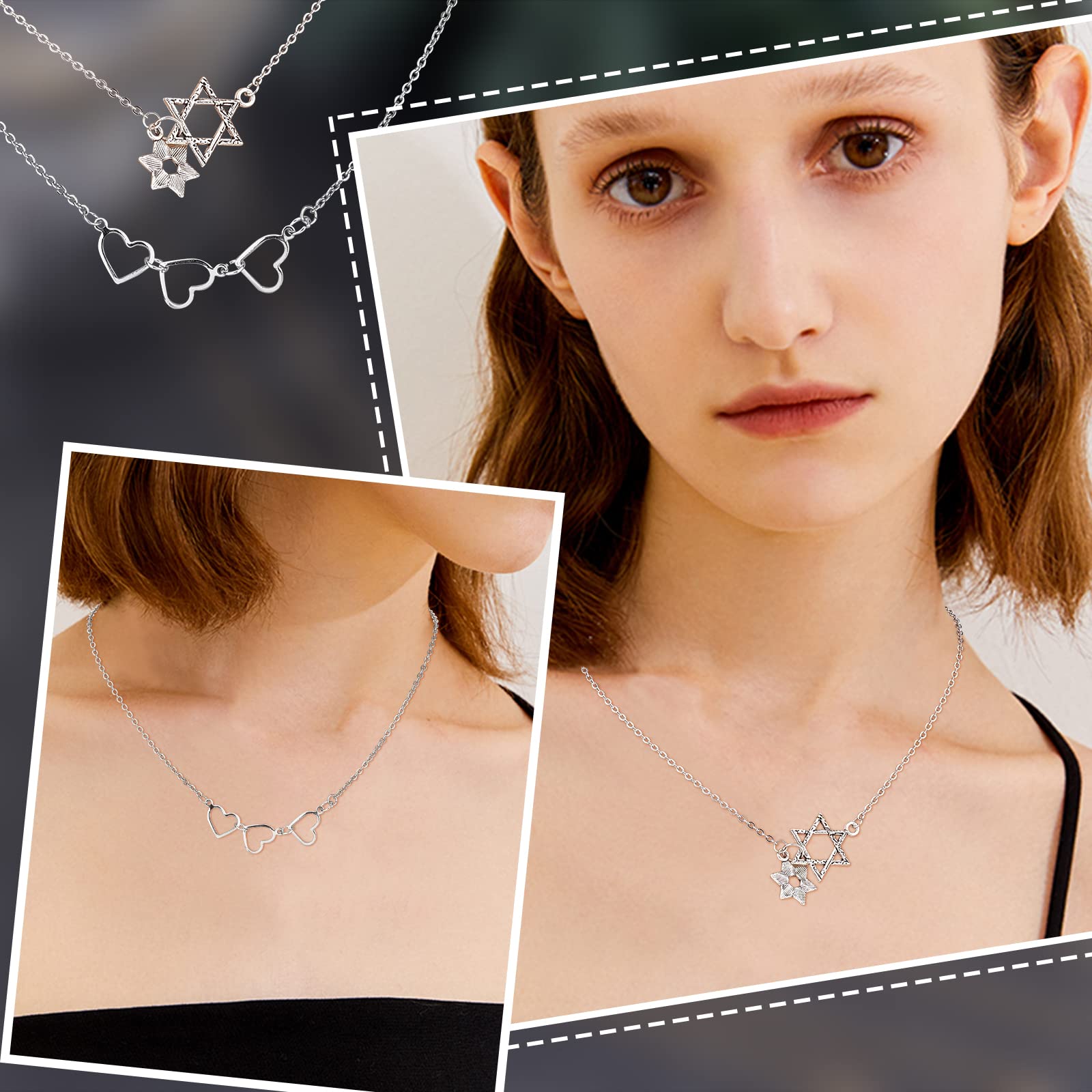 Amazon.co.jp: UNICRAFTALE 12本 47-47.8cm 2mm太さ ネックレス