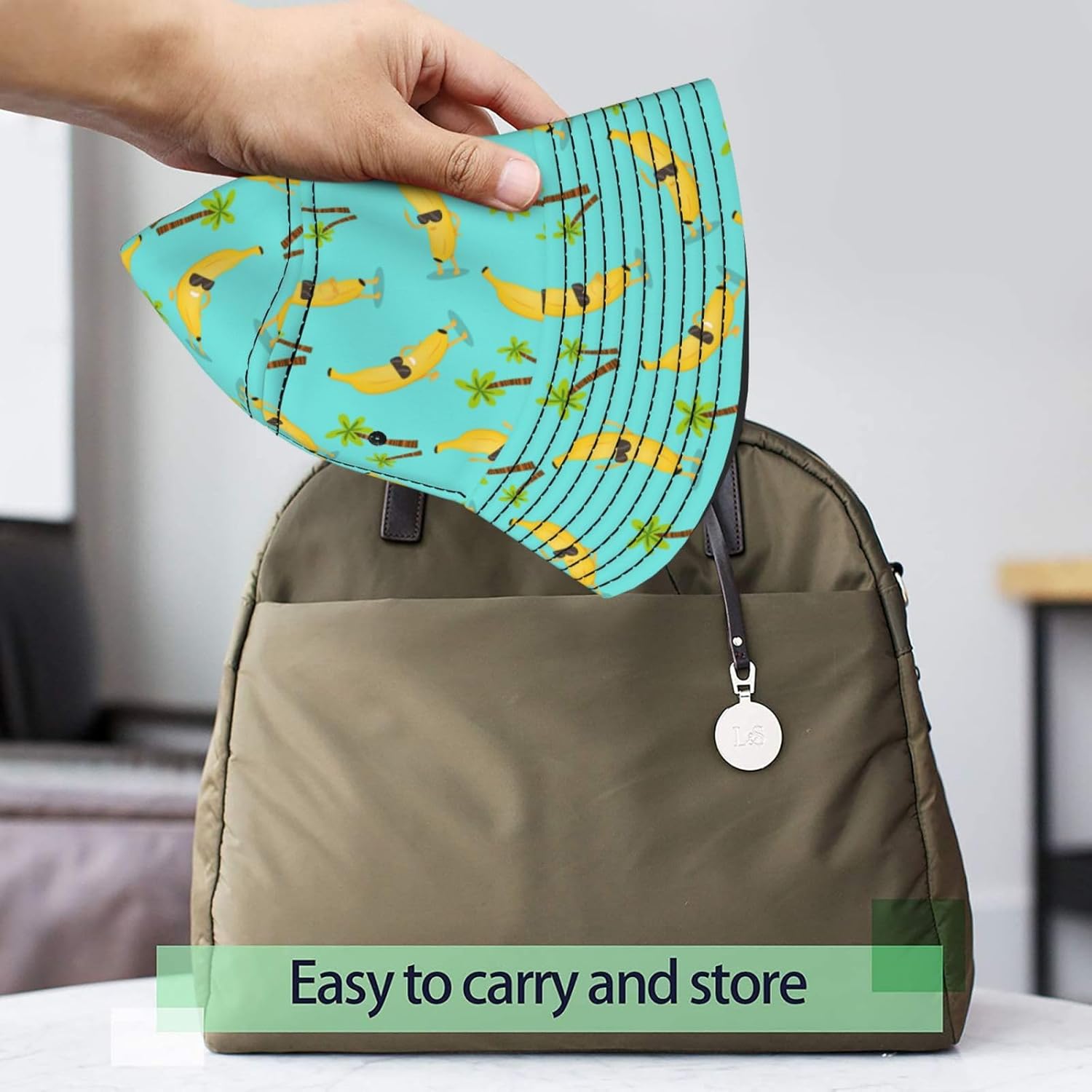 Cute Bucket Hat Summer Beach Travel Sun Hat Packable Fisherman Cap for Men Women - Image 7