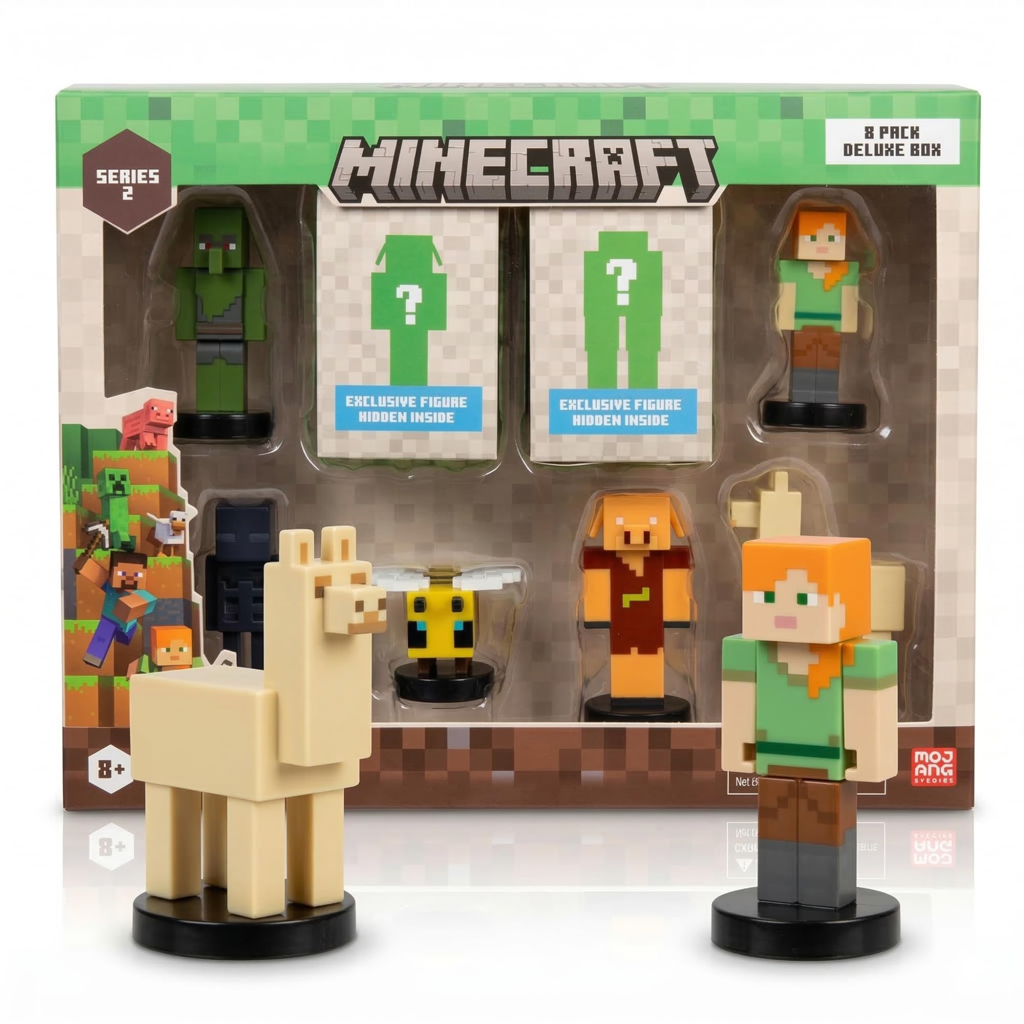 Amazon.com: P.M.I. Minecraft 3D Stampers Series 2 – 8 Mini Figure