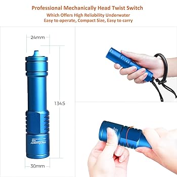 【人気商品】ORCATORCH D520 ダイビングライト水中ライト プロ仕様超 Amazon.co.jp: ORCATORCH D520 ダイビングライト水中ライト プロ