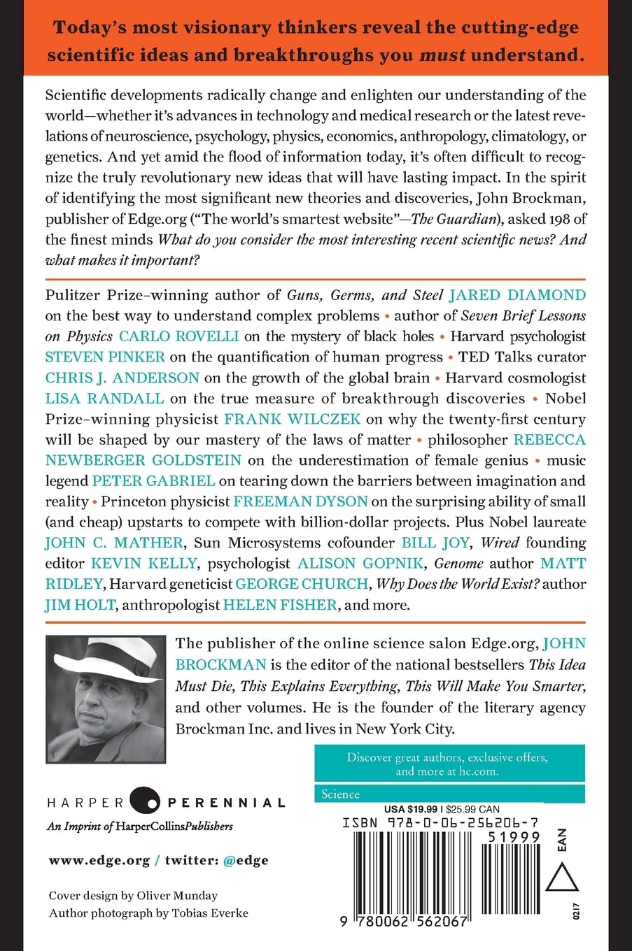 Know This: Today's Most Interesting and Important Scientific Ideas, Discoveries, and Developments: 22 (Edge Question Series)