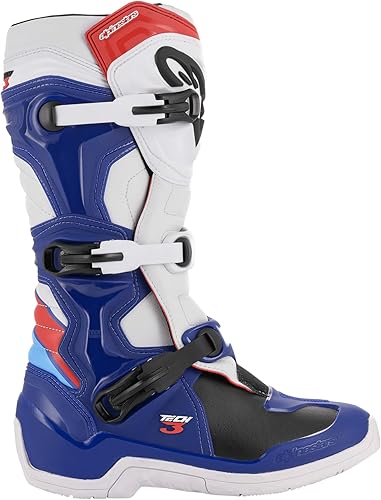 Miniatura 26 de Alpinestars - Botas de motocross para hombre Tech 3 Motocross, color negro/blanco, talla 11, 2013018-12-11 Negro/Blanco,Negro