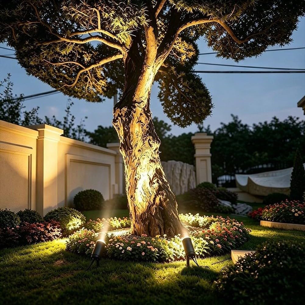 Faretto per giardino Luce Calda 3000K Regolabile Faretto per