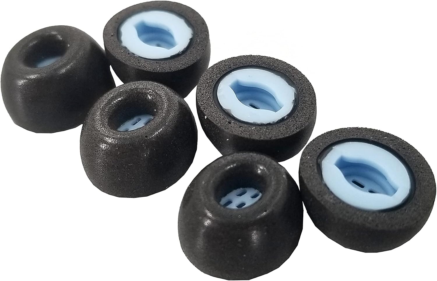 Dekoni Audio Bulletz Replacement for Galaxy Buds Pro Ear Tips | Memory Foam Earbud Tips | Fits in Galaxy Buds Case (Medium, Three Pack)
