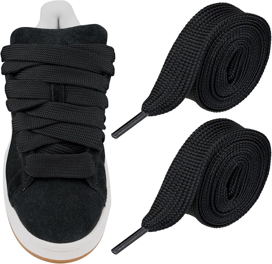 adidas gazelle silver green womens LaceGodZ OG Fat Laces – wide shoelaces (140 cm, 18 mm) pink main image 0