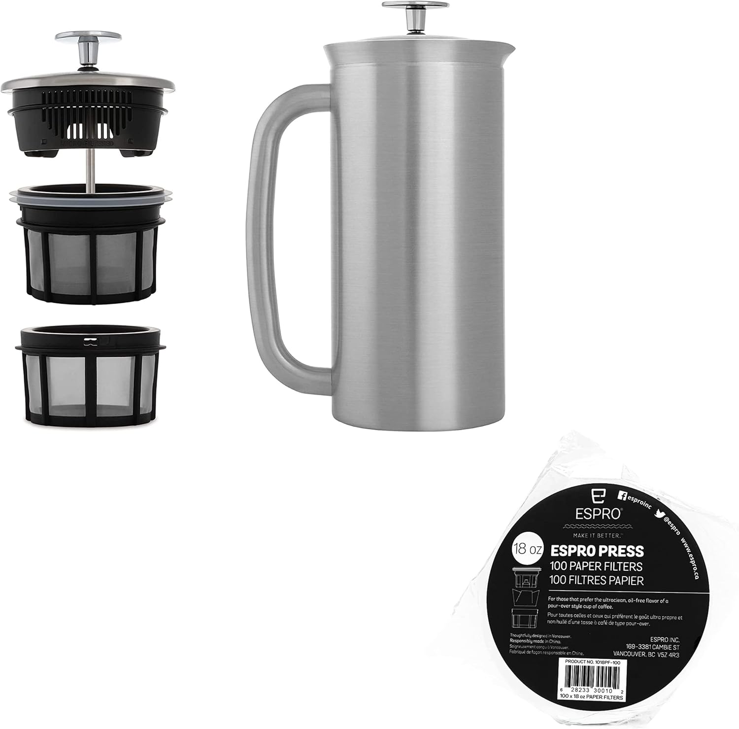 ESPRO P7 French Press Double Walled Stainless Jamaica Ubuy
