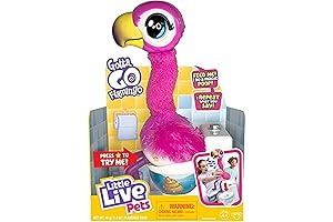 Gotta Go Flamingo Interactive Plush: The Singing, Pooping, Repeating Parrot That You...