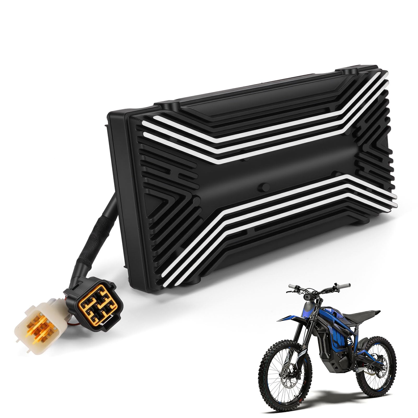 Photo 1 of Dilomber Motor Controller 60V MTRC044 Replacement for Talaria Sting R MX4, Road Legal TL50 Electric Dirt Bike, Trail Electric Motorcycle Controller, Sine Wave Motor Control Module ZWK060110A