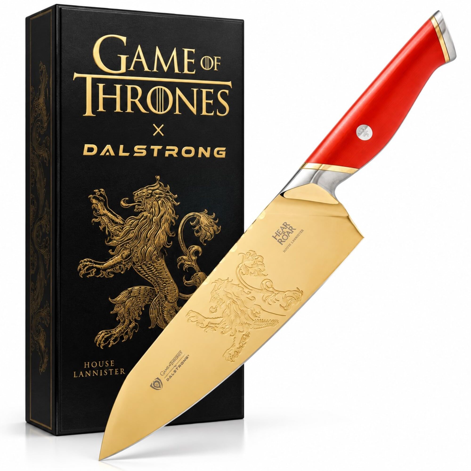 Dalstrong Game of Thrones Lannister 8" Chef Knife