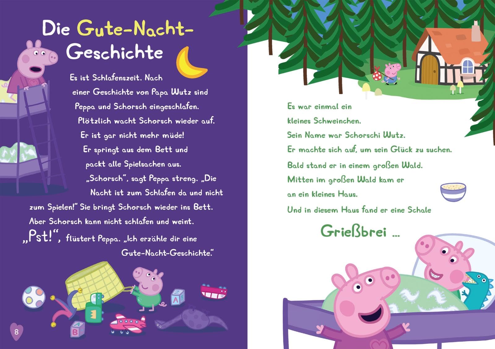 Peppa Wutz Gutenachtgeschichten: Kuschelgeschichten zum Vorlesen