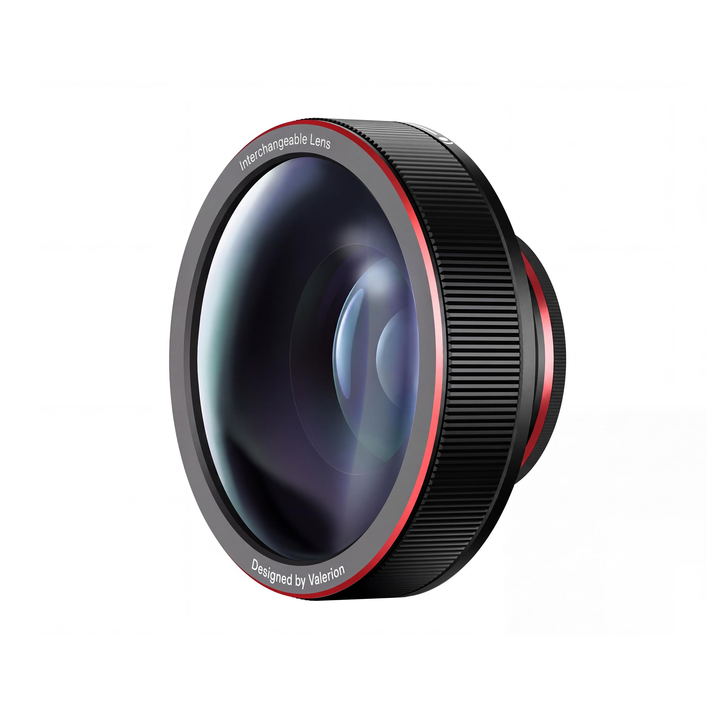 AWOL Valerion External Lens for VisionMaster Max, 1.7–2.0:1 Extended Throw Ratio, Quick-Swap Modular Design, Supports Up to 300" Screen, Aluminum Body with Magnetic Lens Cap