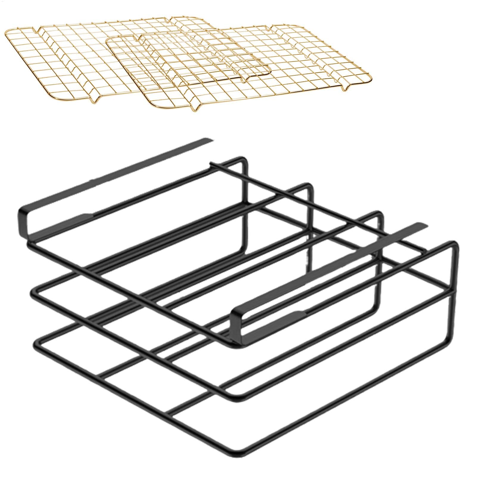 Soporte para tablas de cortar debajo del armario en acero inoxidable