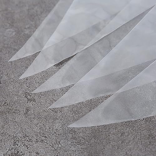 Miniatura 3 de 100 bolsas gruesas para pastelería, bolsas desechables de 18 pulgadas, bolsas de glaseado para cupcakes, bolsas antiestallido para decoración de