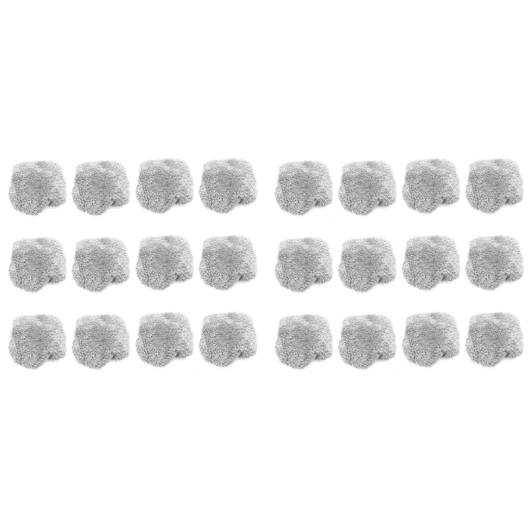 Vjsujehgy 24PCS Vacuum Cleaner Window Cleaning Robot Cleaning Cloth for Electric Window Cleaning Robot Vacuum Cleaner Washer