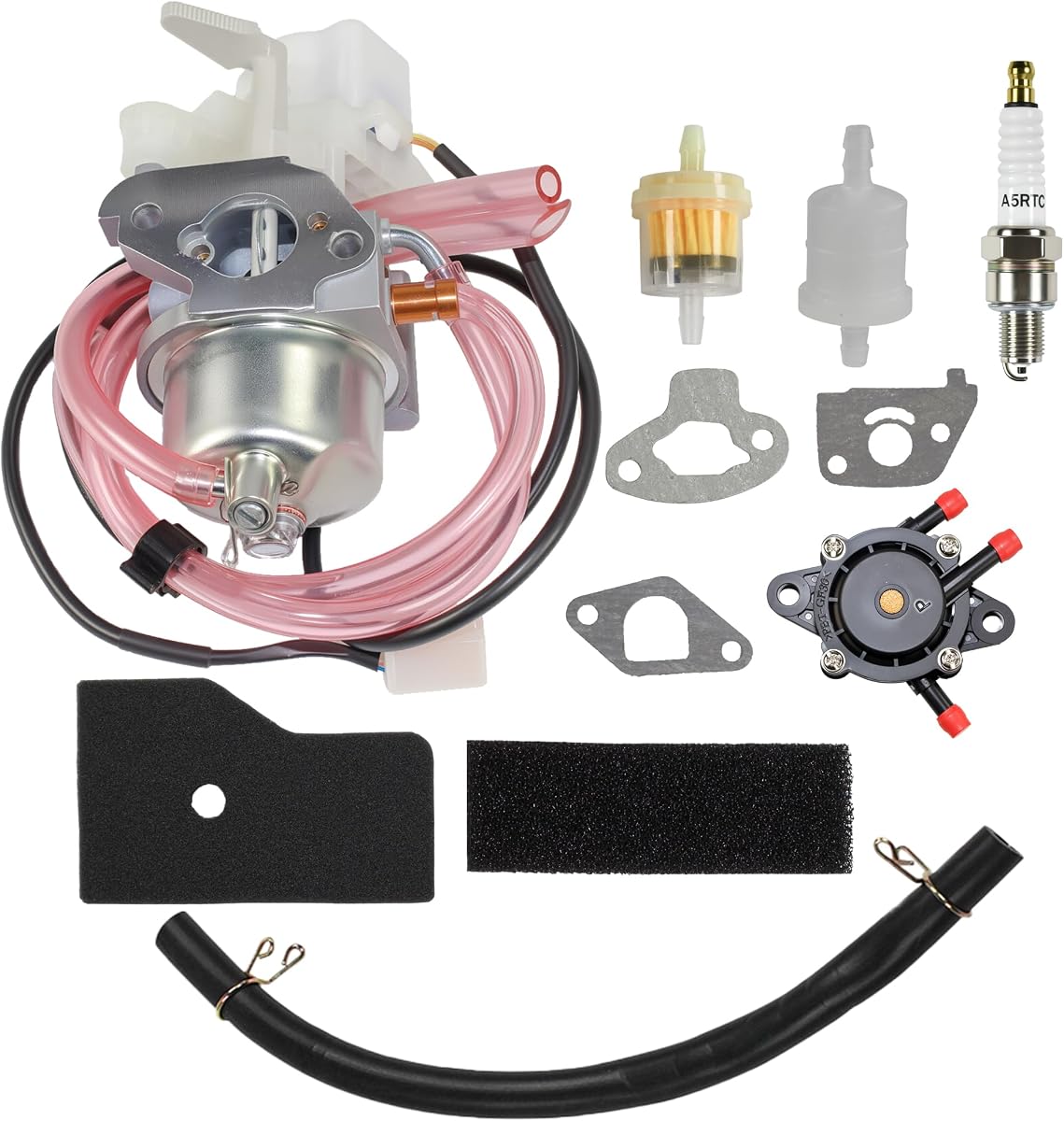 Kit de carburador EU2000i para generador Honda 16100-Z0D-D03 | Se adapta a Honda EU2000i EB2000i EU2000IK1; Reemplaza 16100-Z0D-D03/d01 con la línea de combustible de la junta de la bujía del filtro de aire
