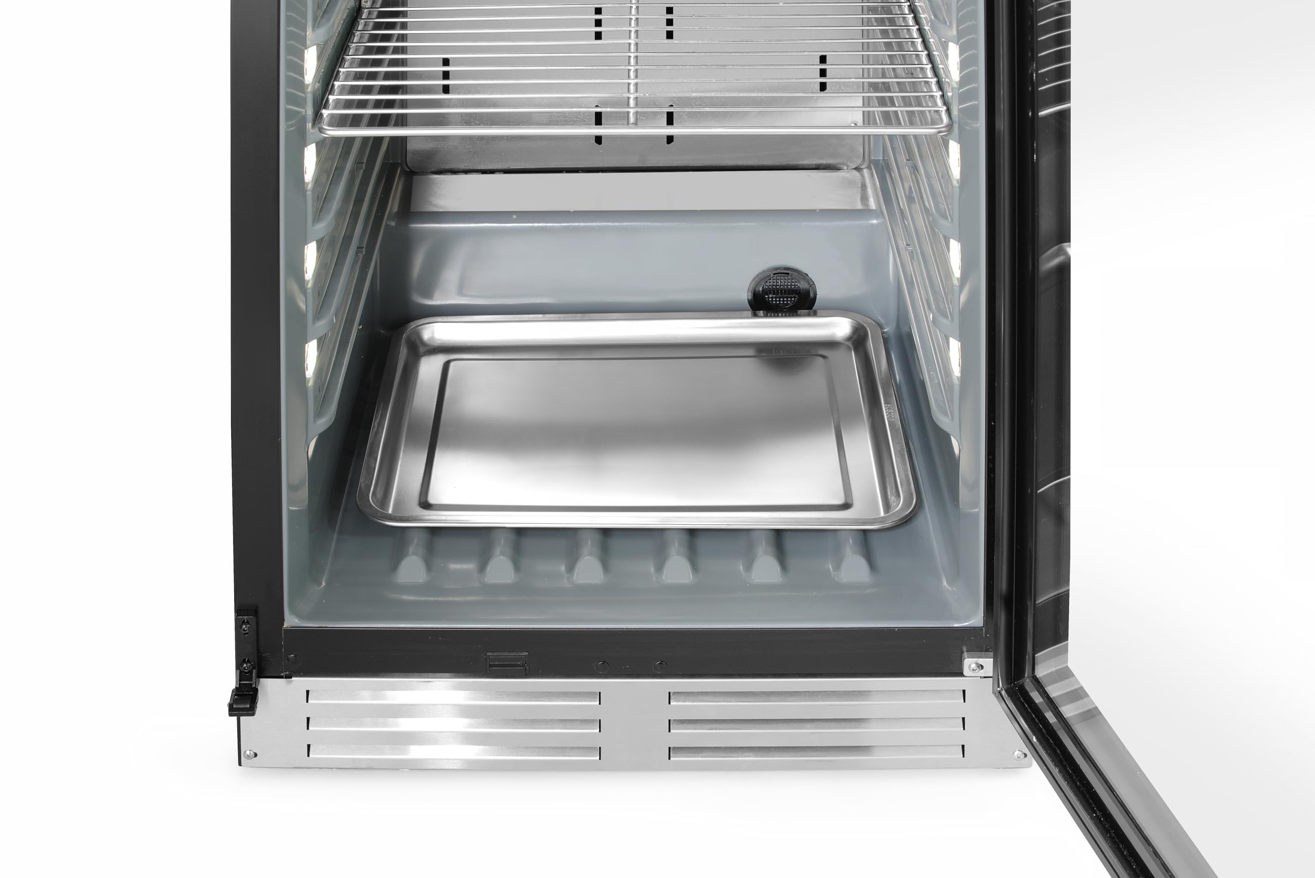 HENDI Fleischreifeschrank, Dry-Aging Reifeschrank, Dry Aged Kühlschrank, 352L, 220-240V, 170W, 595x710x(H)1720mm, Edelstahl