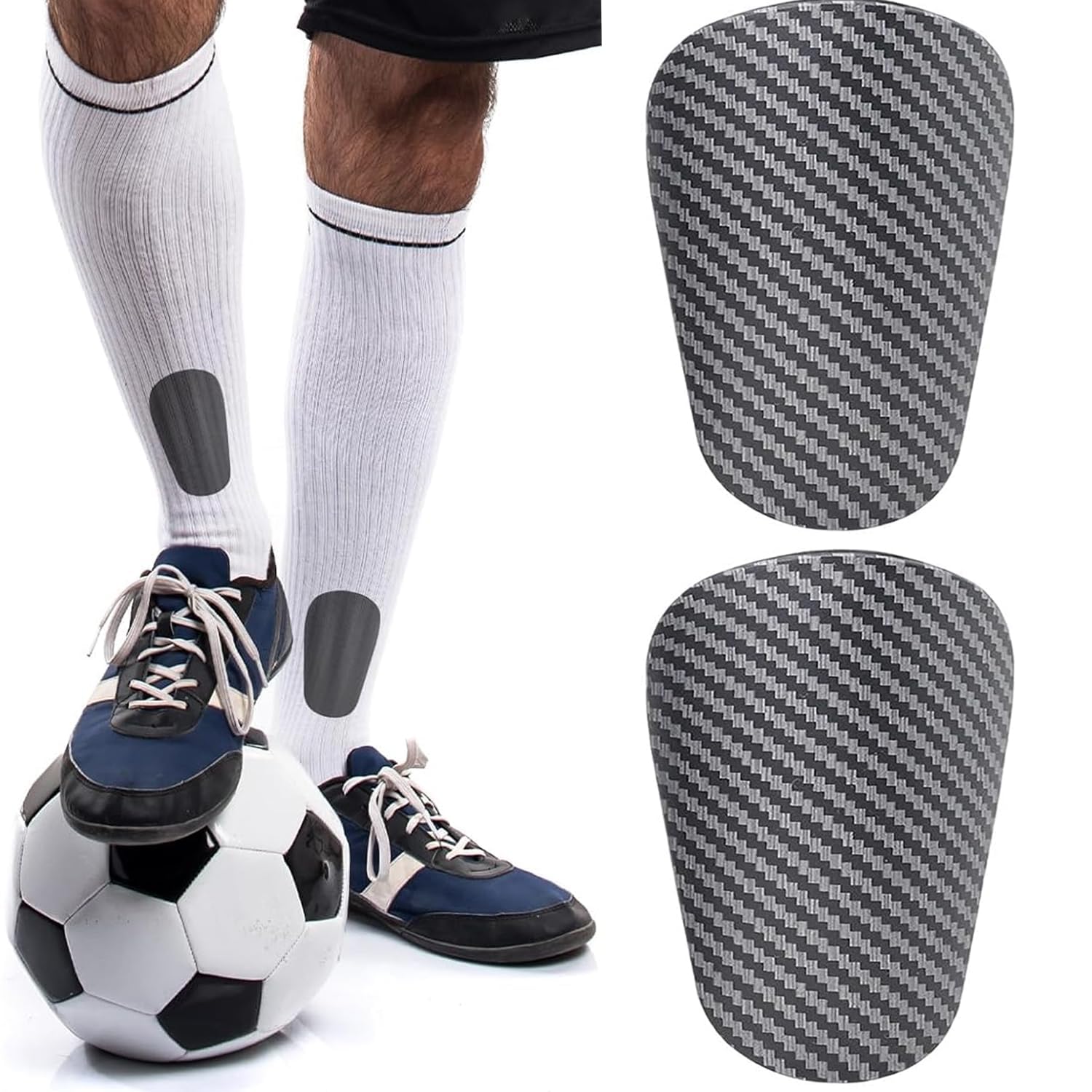Mini Fußball Shin Guards,Atmungsaktive Erwachsene Shin Defen