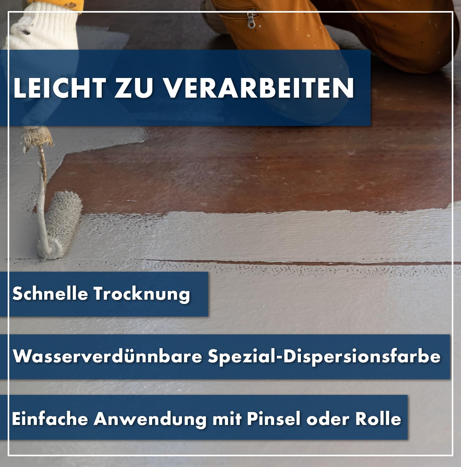 Wilckens Professional Flüssigkunststoff in 2,5L und 5L Farbtöne: RAL 7001/7016 Bodenbeschichtung (RAL 7016 5L)