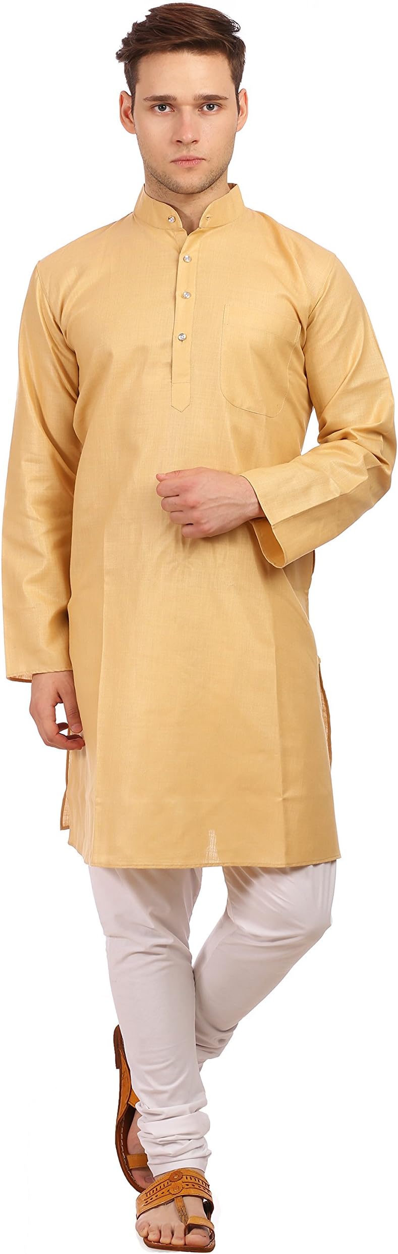 WINTAGE Men's Cotton Silk Festive and Casual Kurta Pyjama -16 Colors