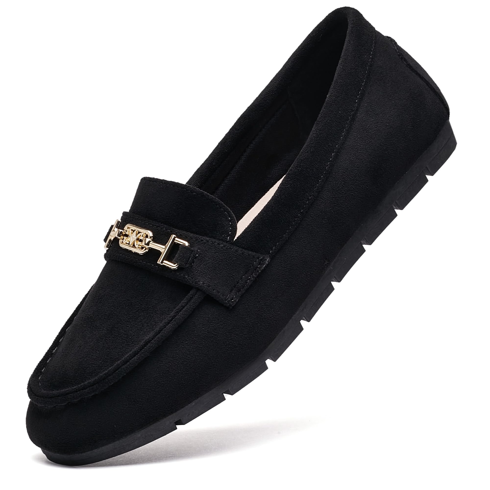 DeYashopin Women's Loafer Shoes Leisure Slip On Work Shoes Comfort Walking Flats