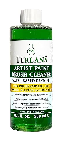 Art Paint Brush Cleaner & Restorer, 8.4 fl oz (250