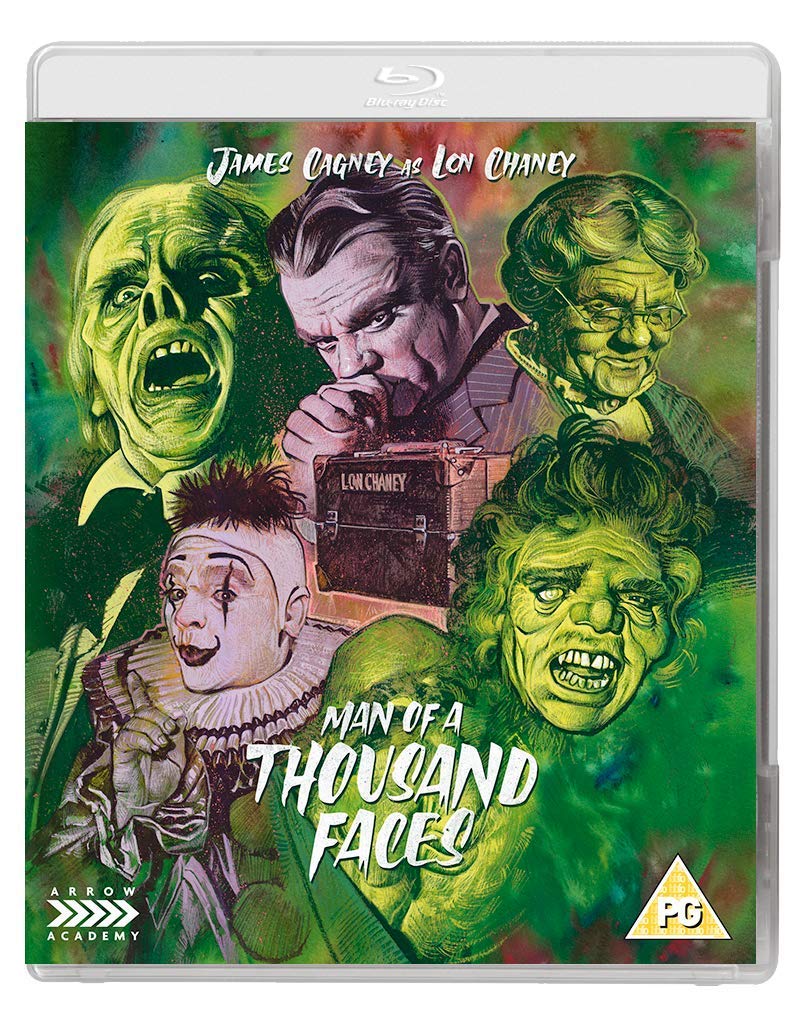 Man Of A Thousand Faces Blu-ray una pelicula clasica de drama de Hollywood en alta definicion