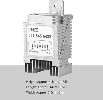 w220 Amazon.com: Engine Cooling Fan Control Unit 0275456432