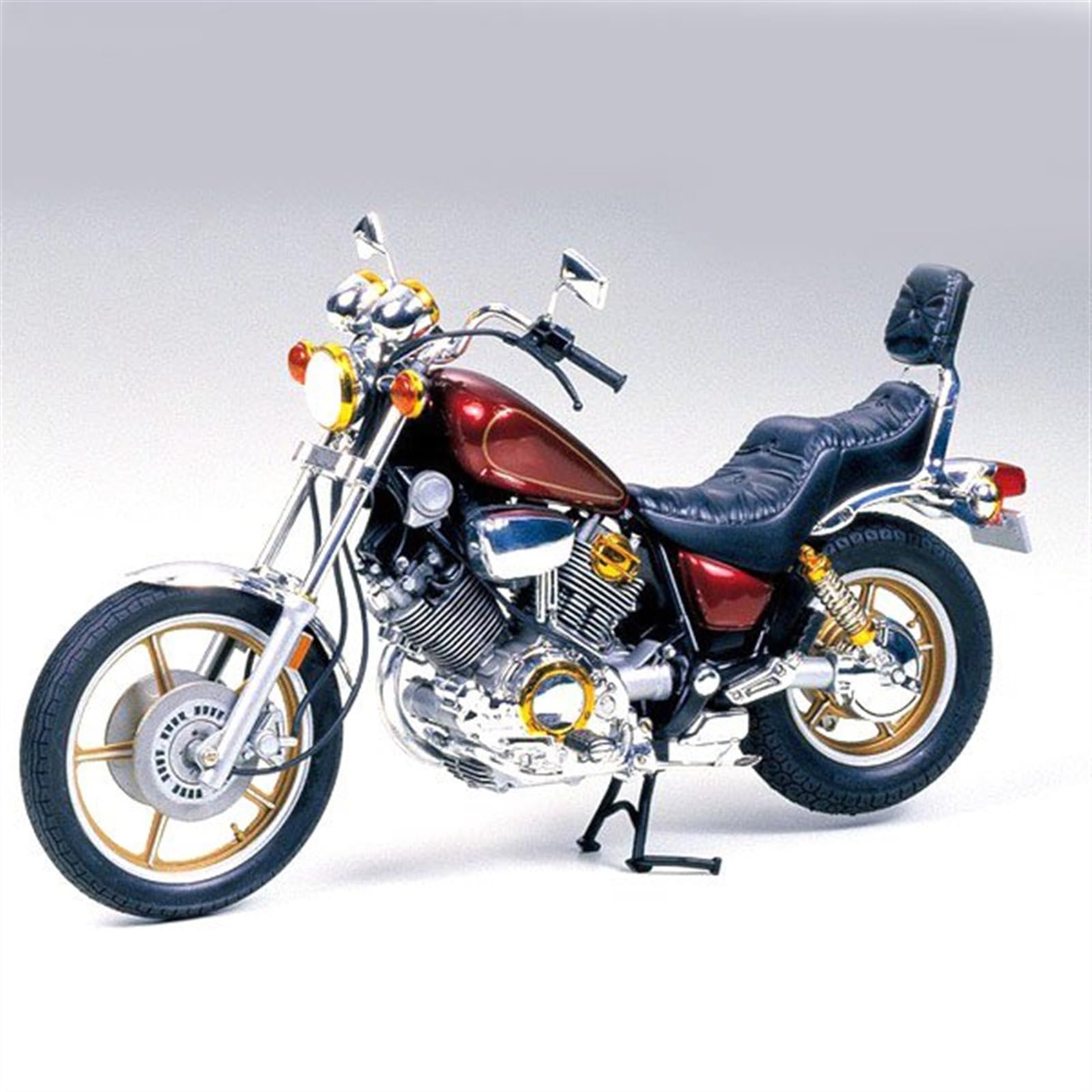 SEYXF Motorbike Toy 1/12 for Y-AMAHA Virago XV1000 Gifts Motorcycle Assembly Diecast Model Toys
