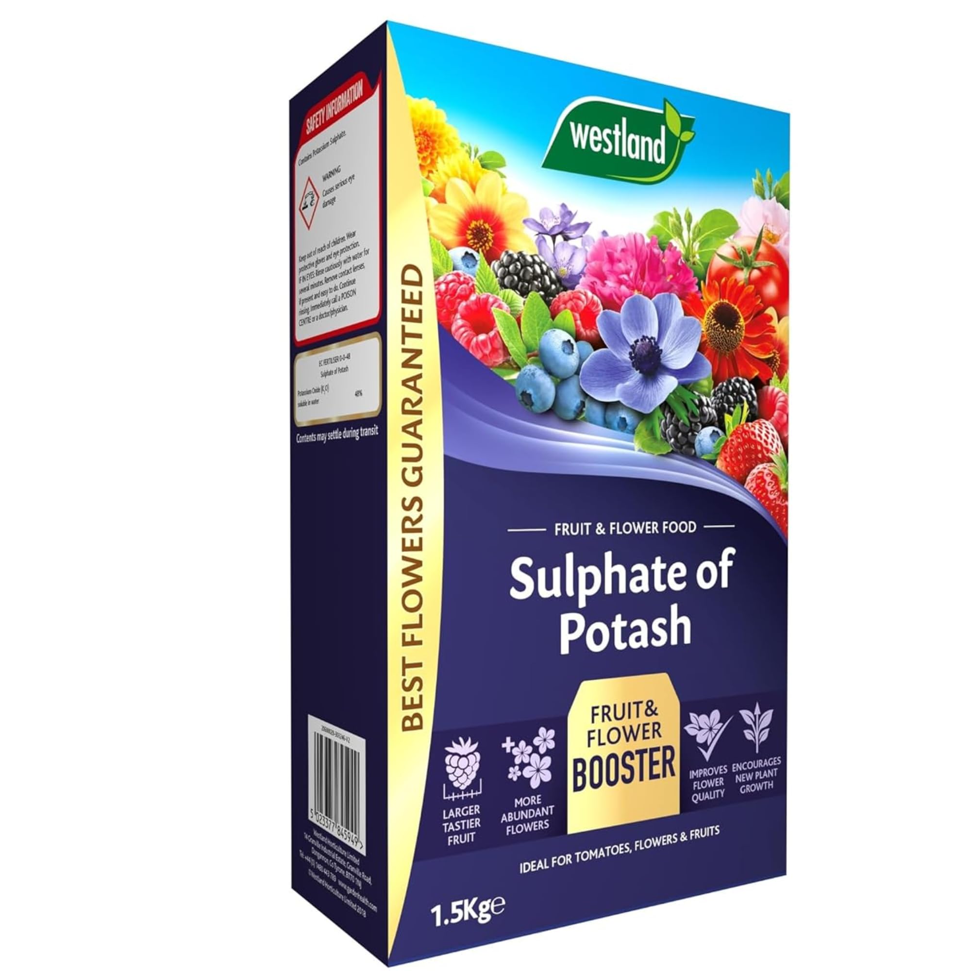 Westland Sulphate of Potash Plant Food 1.5kg High Potassium NPK 0-0-48