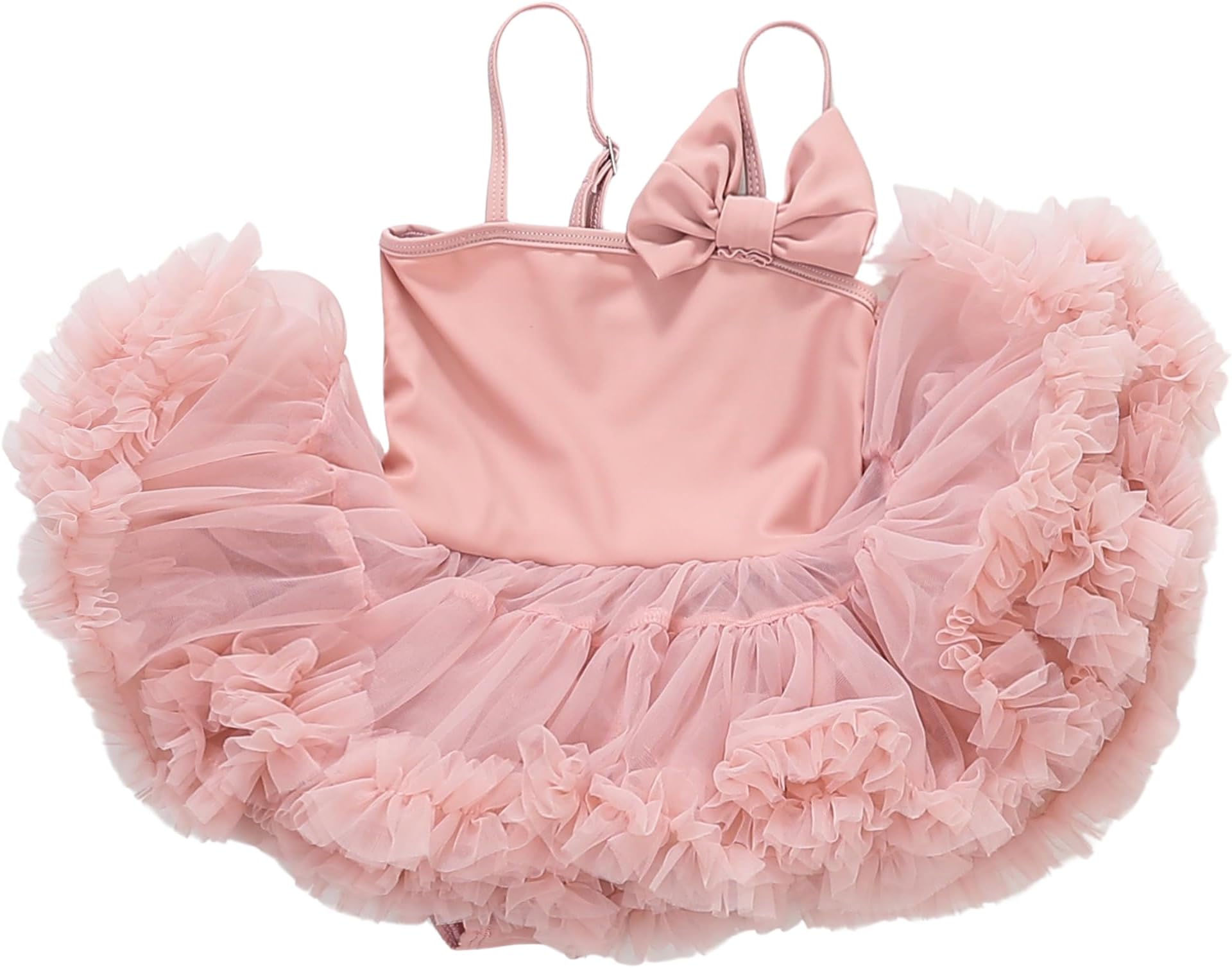 Nomi&MeBaby Girl Swimsuit Toddler Rash Guard Bathing Suit Swimwear One Piece Princess Mermaid Tutu Dress Swimming Skirt