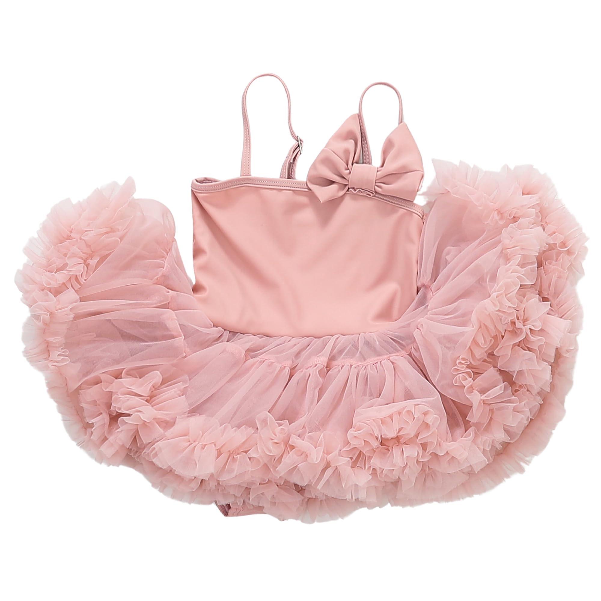 Nomi&MeBaby Girl Swimsuit Toddler Rash Guard Bathing Suit Swimwear One Piece Princess Mermaid Tutu Dress Swimming Skirt